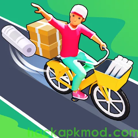 Paper Delivery Boy(Free shoping)