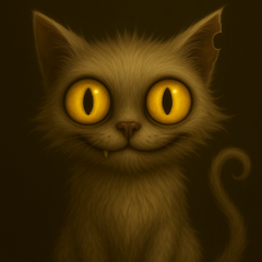 Mysterious Cat Haunted House