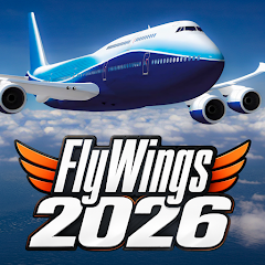 FlyWings 2026 Flight Simulator(Free Shopping)